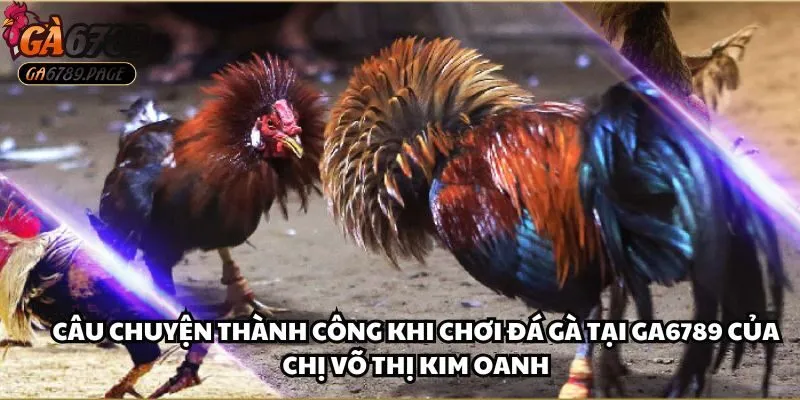 Chị Võ Thị Kim Oanh Thắng 420 Triệu Từ Đá Gà Tại Ga6789