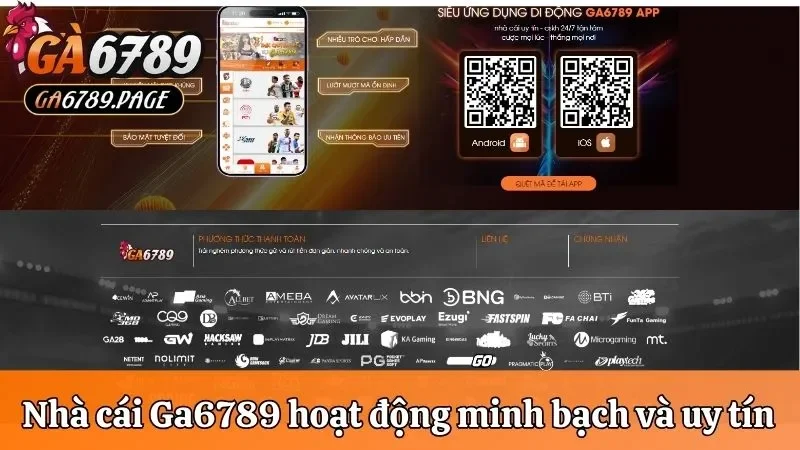 Nhà cái Ga6789 có thế lực bảo kê đằng sau không?