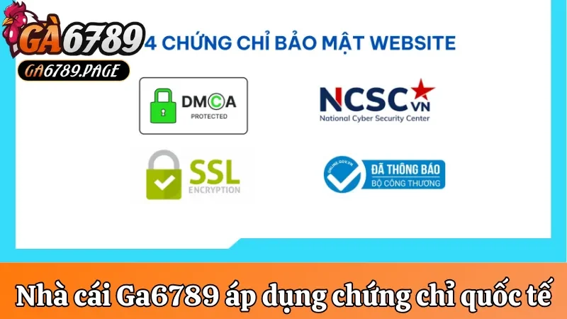 Nhà cái Ga6789 có áp dụng mã hóa giao dịch không